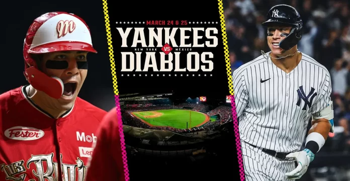 Juego Diablos vs Yankees en CDMX 2024