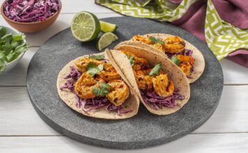 Tacos de camarón al pastor para Semana Santa Tacos de camarón al pastor para Semana Santa