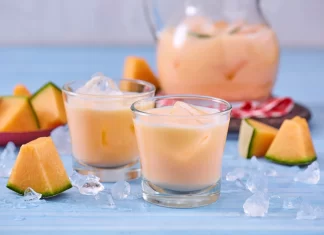 Agua de Avena con Melón para el Calor