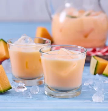 Agua de Avena con Melón para el Calor