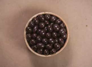 Granos de Café cubiertos de Chocolate Granos-de-Cafe-cubiertos-de-Chocolat