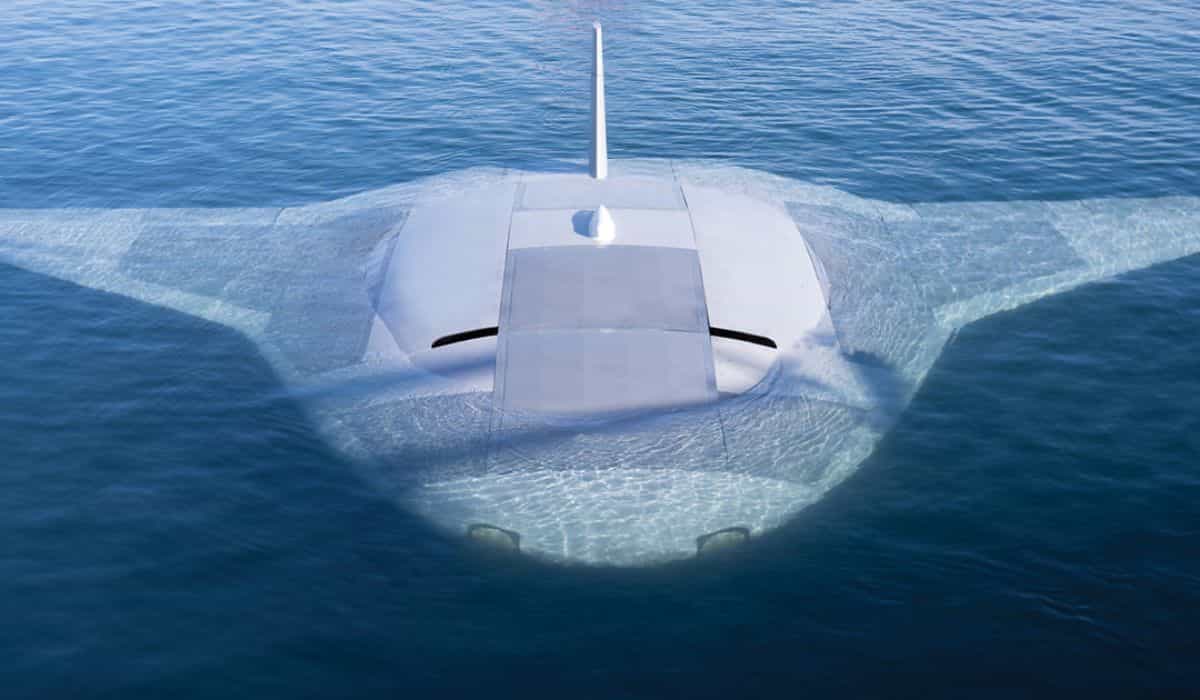 dron submarino Manta Ray