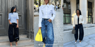 Los jeans barrel son los del momento, adiós skinny y baggy jeans barrel