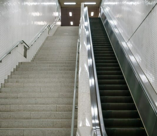 La magia de subir escaleras subir escaleras