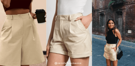 Cómo combinar bermudas beige en verano cómo combinar bermudas en verano