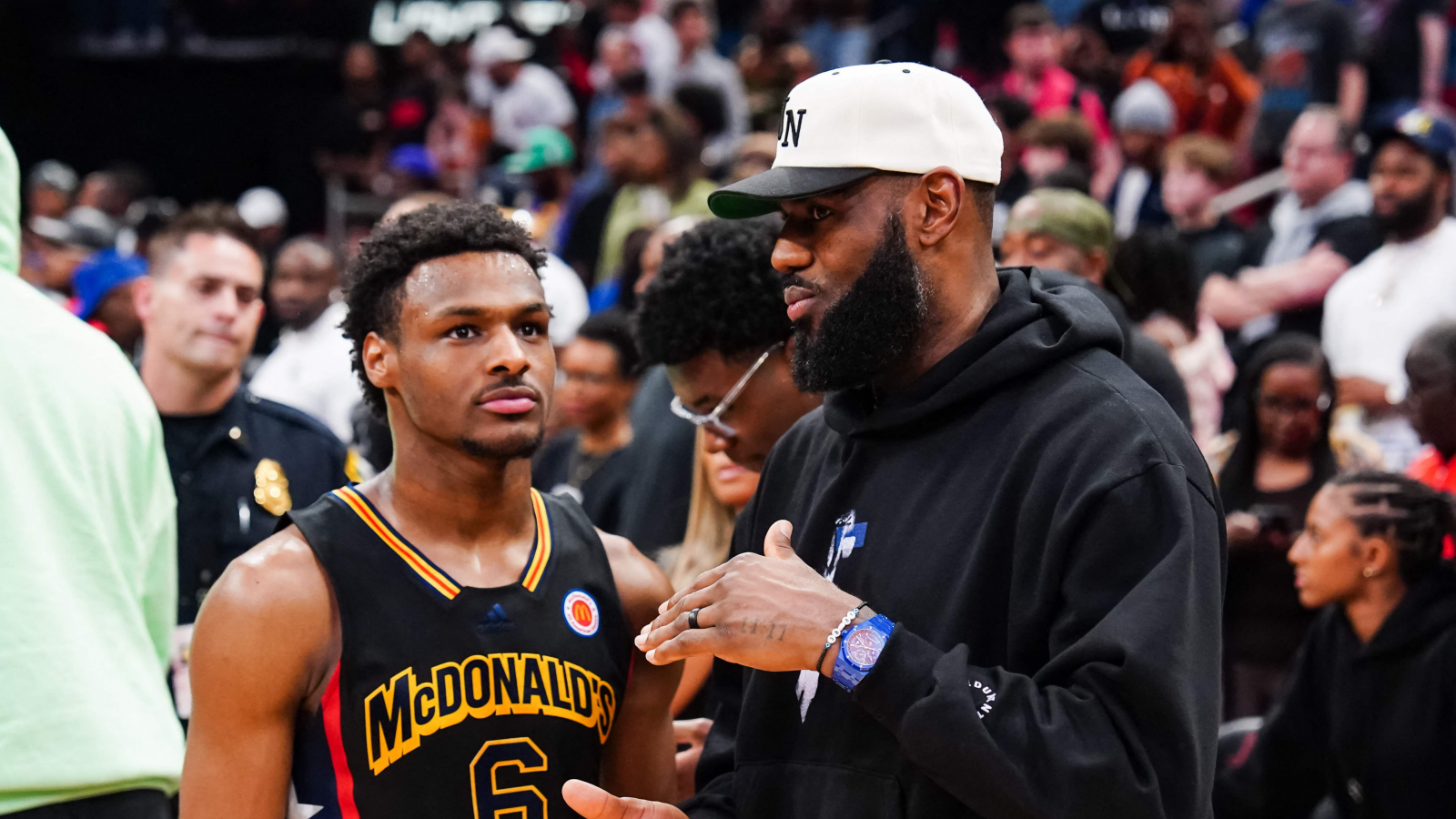 Los Angeles Lakers elige a Bronny James