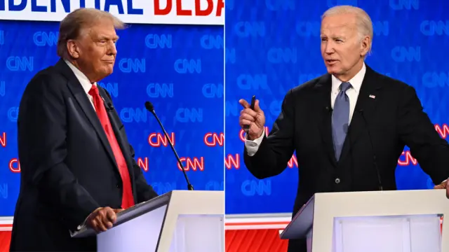 Resumen del primer debate entre Biden y Trump en 2024