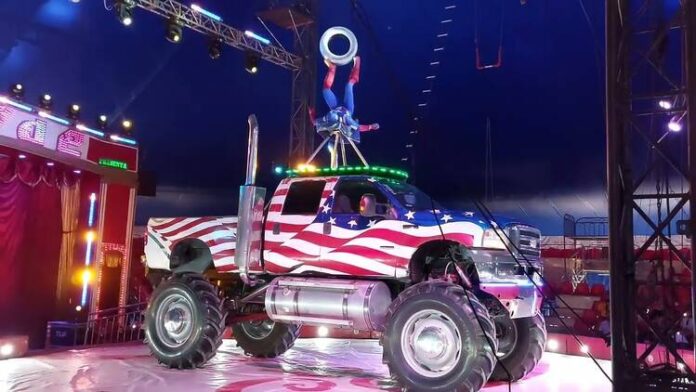 Show de Monster Truck en Circo Atayde