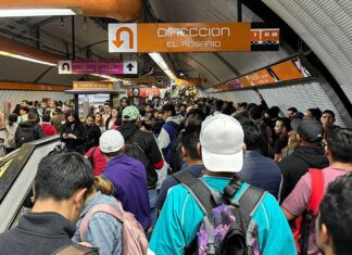 Suspenden servicio en la línea 7 del Metro Suspenden servicio en la línea 7 del Metro