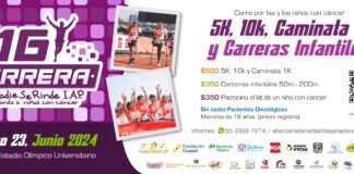 Corre con causa 16. Carrera Aquí Nadie Se Rinde