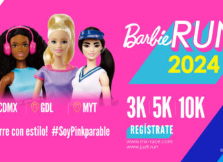 Barbie Run 2024 CDMX: tú puedes ser lo que quieras ser Barbie Run 2024 CDMX