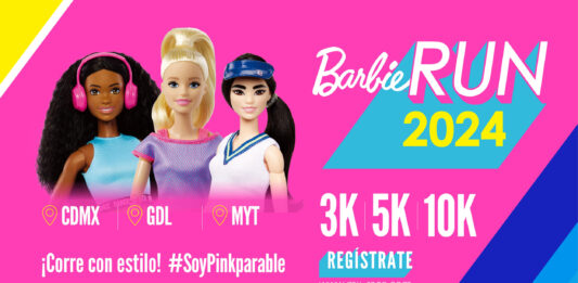 Barbie Run 2024 CDMX: tú puedes ser lo que quieras ser Barbie Run 2024 CDMX
