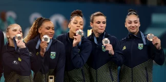 Brasil hace historia en la gimnasia olímpica