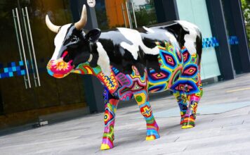 Cow Parade 2024 en CDMX