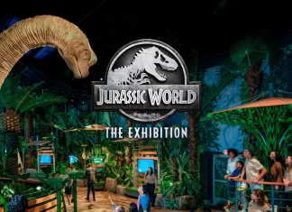 Dinosaurio de Jurassic world the exhibition fue robado