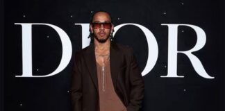 Lewis Hamilton ahora es parte de la moda de lujo Lewis Hamlinton Dior