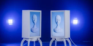 Lovers, una escultura de dos IA