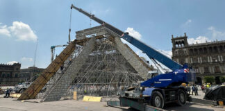 Réplica de la pirámide Kukulkán en CDMX