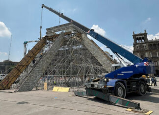 Réplica de la pirámide Kukulkán en CDMX