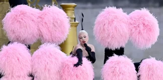Lady Gaga deslumbró en la inauguración de los Juegos Olímpicos París lady gaga parís 2024