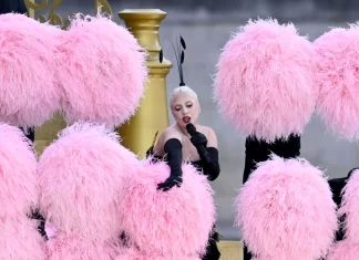 Lady Gaga deslumbró en la inauguración de los Juegos Olímpicos París lady gaga parís 2024