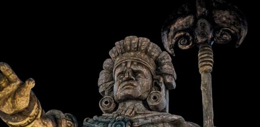 Chaac dios maya es revelado en Telchac Puerto