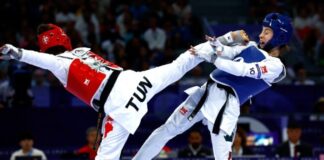 Daniela Souza se queda sin medalla en taekwondo Daniela Souza se queda sin medalla en taekwondo