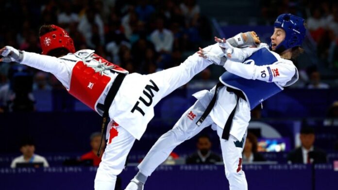 Daniela Souza se queda sin medalla en taekwondo