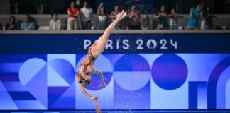 Equipo mexicano de natación artística brilla en rutina libre Equipo mexicano de natación artística brilla en rutina libre
