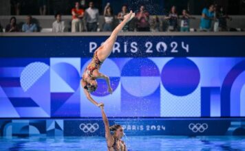 Equipo mexicano de natación artística brilla en rutina libre Equipo mexicano de natación artística brilla en rutina libre