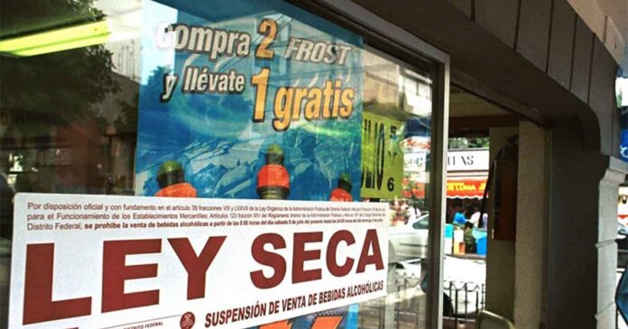 Habrá Ley Seca en CDMX durante las fiestas patrias