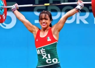 Janeth Gómez mexicana halterista en Paris 2024 Janeth Gómez mexicana halterista