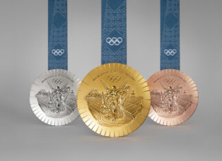 Medallas de París se despintan