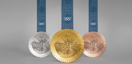 Medallas de París se despintan