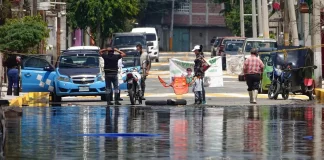 Nivel del agua sigue aumentando en Chalco Nivel del agua sigue aumentando en Chalco