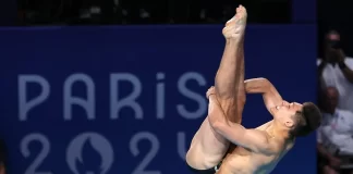 Osmar Olvera pasa a final de trampolín individual en París 2024 Osmar Olvera pasa a final de trampolín individual en París 2024