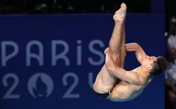 Osmar Olvera pasa a final de trampolín individual en París 2024 Osmar Olvera pasa a final de trampolín individual en París 2024