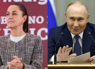 Sheinbaum invita a Putin a su toma de posesión Sheinbaum invita a Putin a su toma de posesión