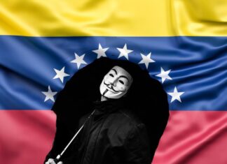 Anonymous sigue atacando al régimen en Venezuela anonymous