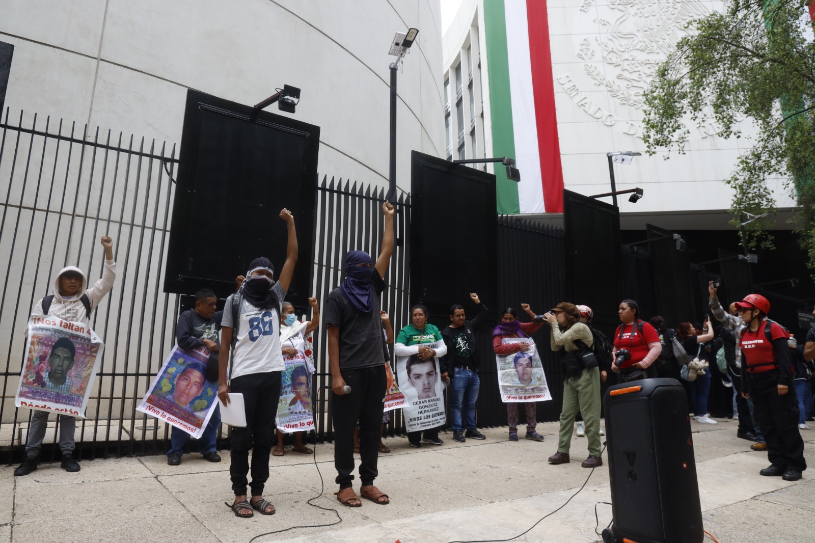 Caso Ayotzinapa genera protestas en la CDMX