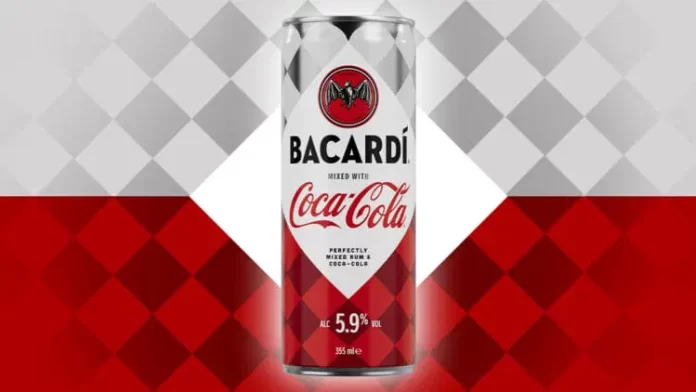 Coca Cola y Bacardí lanzarán coctel premezclado en 2025