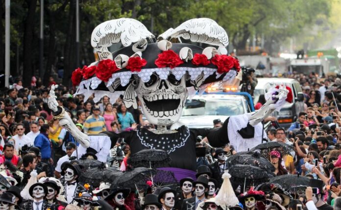 Mega Procesión de Catrinas en CDMX