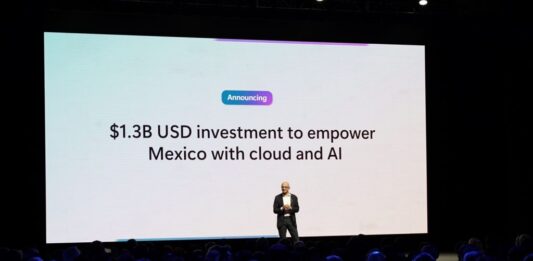 Microsoft anuncia inversión de 1.300 millones de dólares en México Microsoft anuncia inversión de 1.300 millones de dólares en México