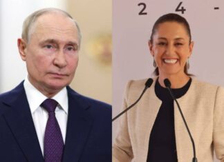 Putin declina la invitación de Sheinabum Putin declina la invitación de Sheinabum