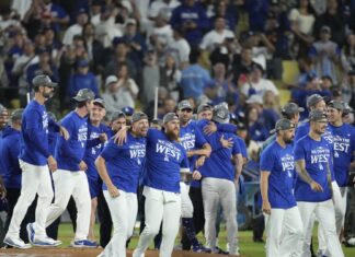 Dodgers campeones del Oeste por onceava vez dodgers campeones
