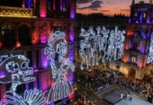 ¿Cuándo estará alumbrado el Zócalo por Día de Muertos? Cuándo estará alumbrado el Zócalo por Día de Muertos