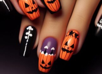 Diseños de uñas para Halloween 2024