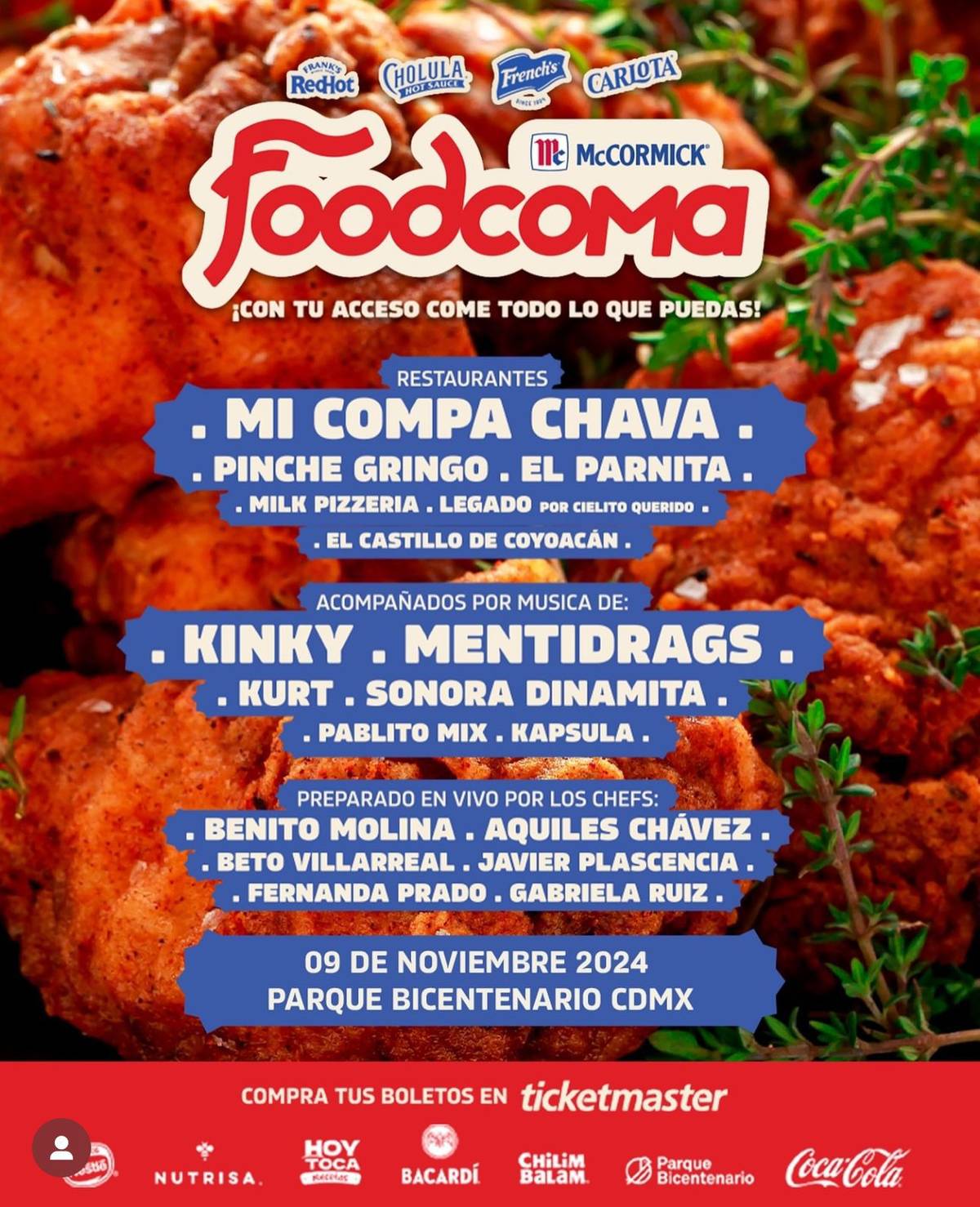 FoodComa 2024 en la Ciudad de México