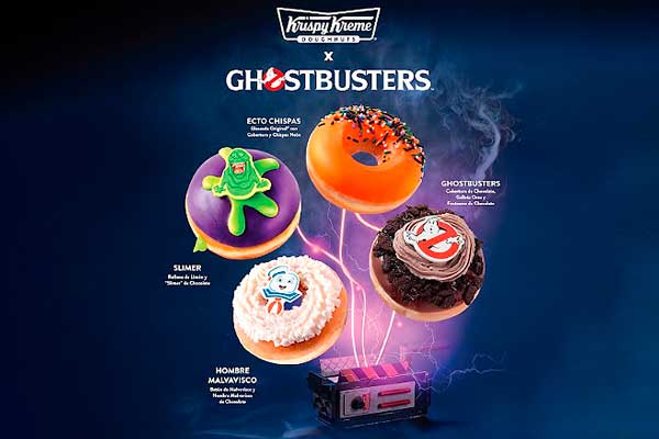 Krispy Kreme tiene donas de Ghostbusters por Halloween