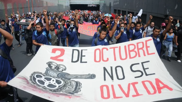 Marcha 2 de octubre en CDMX